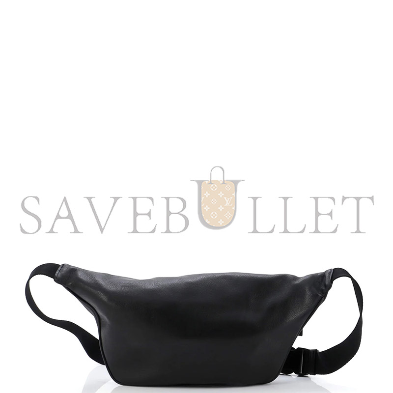 Pra*a zip belt bag leather small 2vl033 (18*15.5cm)